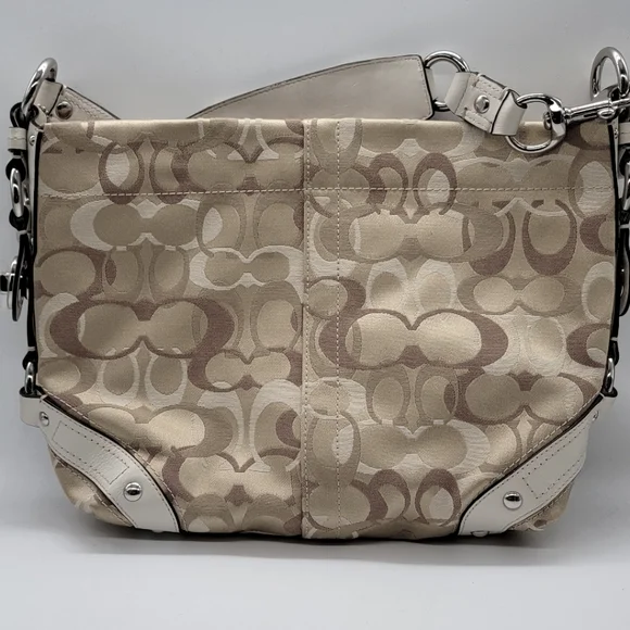 COACH Handbag F13980 Optic Signature Curly - Picture 2 of 5